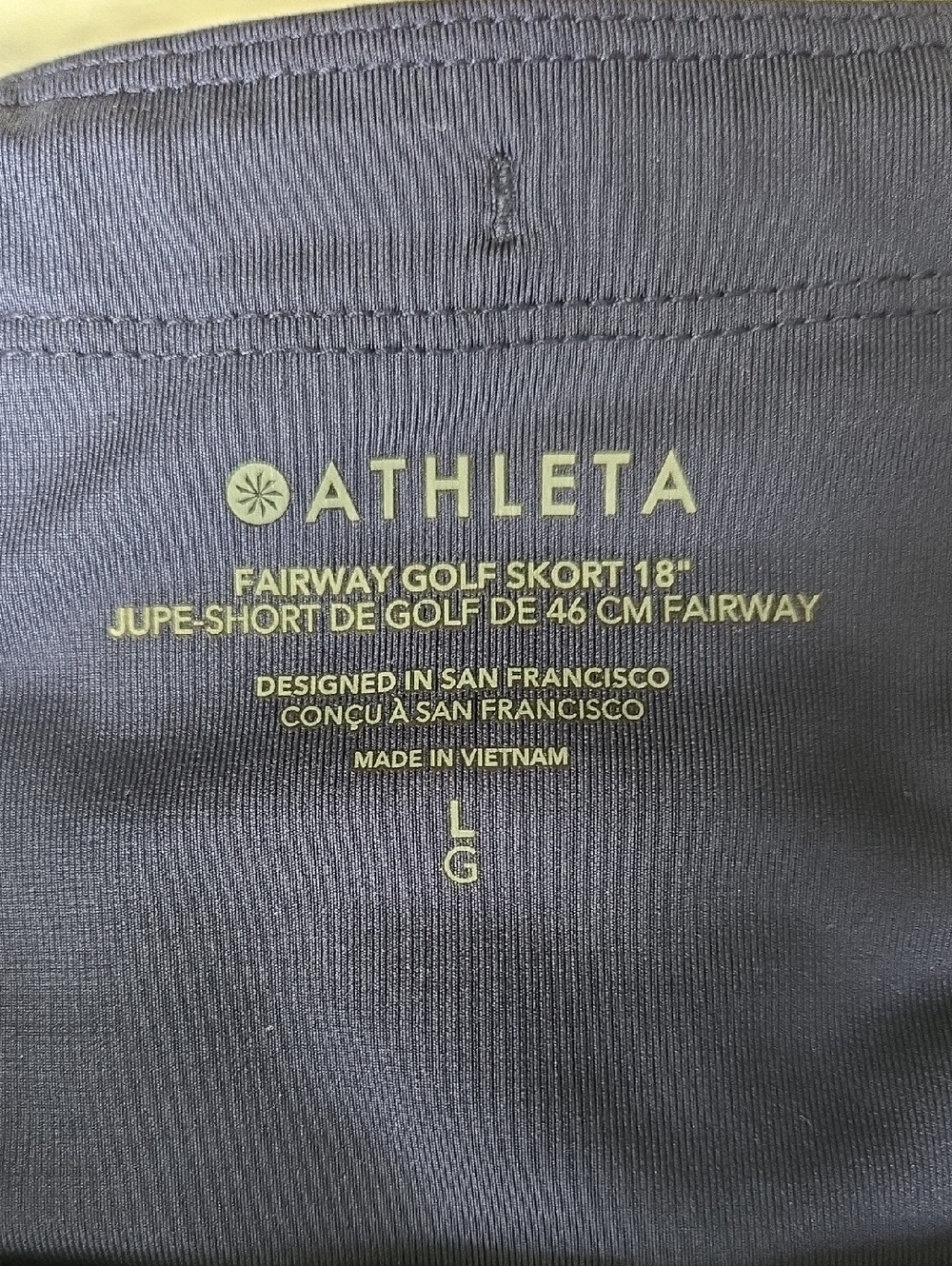 Athleta Fairway Golf Skort, Womens Size Large - Picture 2 of 8